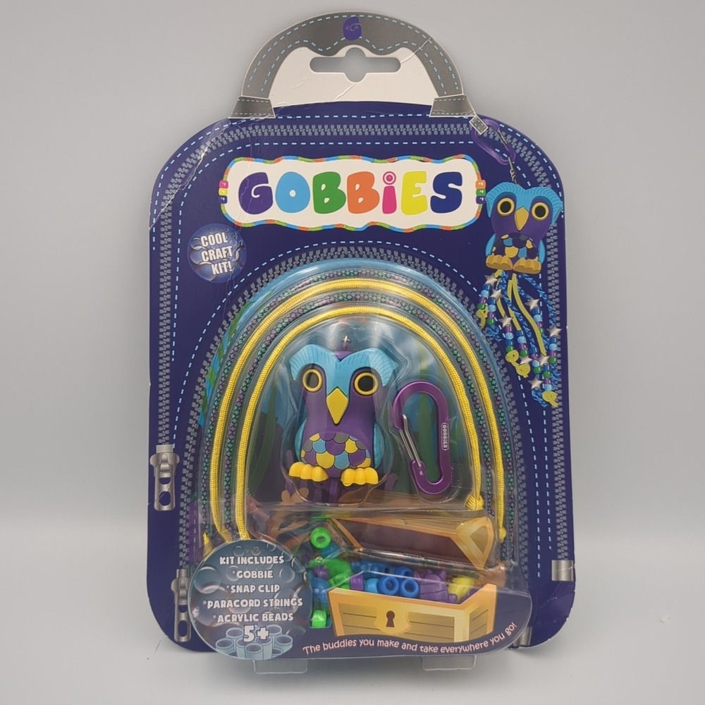 Gobbies - Little Owl / Back Pack Clip Craft Kit
